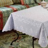 Vinyl Lace Table Cloth