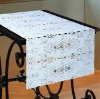 Vinyl Long Lace Table Cloth
