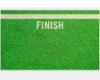 Vinyl door mat