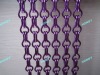 Violet Aluminium Chain Fly Screen