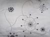 Viscose Linen P / D With Embroidery And Spangle fabric