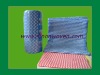 Viscose polyester spunlace nonwoven fabric