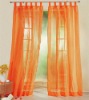 Voile curtain with Loops