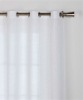 Voile curtains with rib