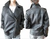 WASHABLE PU LEATHER JACKET