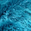 Warm Comfortable High Pile stretch Yarn 100% Polyester Highway Shaggy Rug Blue Carpet KW-HW004