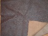 Warp Knitting Bronzed Suede Tricot Fabric With 100% Polyester