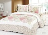 Washable cosy pink and white quilt/Bed sheet/bedding set/bed cover/duvet cover