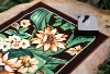 Washable polyester printed door mat