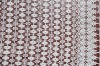 Water-soluble rayon embroidery fabric for dress