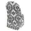 Wedding Jacquard Chair Cover