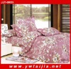 Wedding print bedding set/Daisy stripe print bedding set for marriage