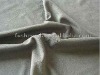 Weft-knited suede fabric