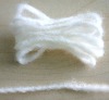 White Acrylic yarn,fancy