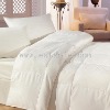 White Color 100% Silk Jacquard Quilt Filling With silk floss