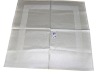 White Cotton Satin Band Dinner Napkins