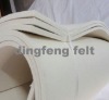 White  Industrial  Felt   Material