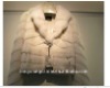 White Mink fur coat
