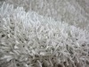 White Polyester Shaggy Rug/Carpet