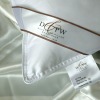 White Silk Pillow