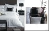 White hotel linen