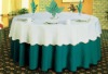 White jacquard wedding Table cloth