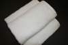 White plain towel