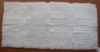 White rex rabbit fur plate