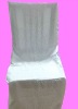White spandex chair cover for hotel/wedding