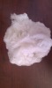 Whitening of polyester staple fiber