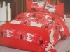 Whole Sale 100% Polyester Filled Satin Comforter Set