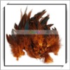 Wholesale! 50pcs Price Of Brown Dyed Chicken Feather