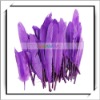 Wholesale! 50pcs Purple Raw Goose Feathers