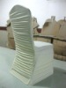 Wholesale Ivory spandex/lycra chair cover for wedding with reinforced pocket leg