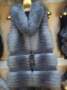 Wholesale Price Hot selling! 100% real raccoon fur vest. Fashion design fur vest. Luxury fur vest on popular