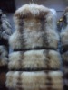 Wholesale Price Hot selling! 100% real raccoon fur vest. Fashion design fur vest. Luxury fur vest on popular