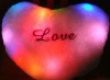 Wholesale led heart shape pillow