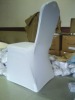 Wholesale white spandex chair cover with strong pocket leg