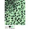 Wild Green Leopard Polyamide Elastane Bikinis Fabric