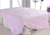 Winter Pink/White Cotton Twill Wool Printed Comforter