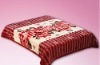 Winter printed polyester super soft blanket