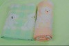 Without twisting yarn animals pattern bath towel