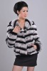 Women's Hooded Short Rabbit Fur Coat