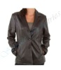Women's hot looking short Leather jacket