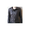 Womens Designer Style Brown Leather Jacket