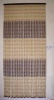 Wood bead curtain