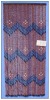 Wood bead curtain