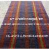 Wool Hemp Cotton Colorful Striped Carpet