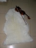 Wool Nylon Printed Rug Natural Sheepskin