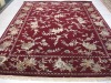 Wool/Silk Carpet for Decoration (Red)